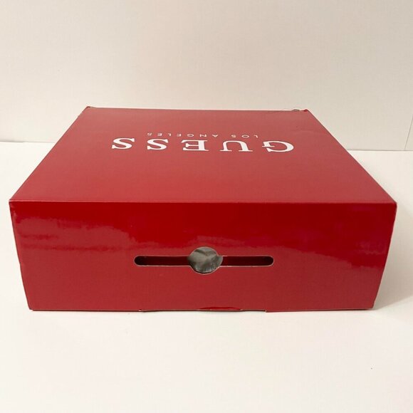 Guess Boots Womens Size 8 Black Booties Slip On Rubber Rain Boot GF Kirklin - Picture 14 of 16